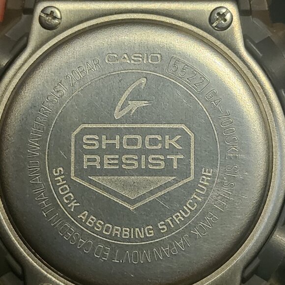 Casio G Shock Black and clear Opaque Skeleton series - Picture 8 of 11